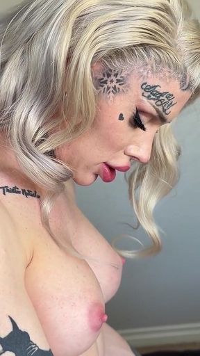 Thick Ass Taking Every Inch of Girl Cock