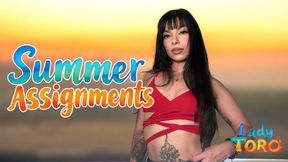 Summer Assignements