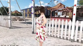 Big Ass & Boobs MILF rides cock at carnival in 3D animated sex story