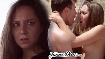 Remy Lacroix Gets Pounded Hardcore in the Desert by James Deen's Massive Cock
