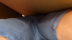 I Got Into a Box in the Street and Managed to Cum While Seeing People Dangerously Close