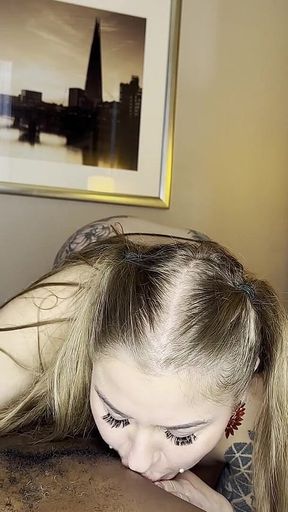 Rimming, Fucking and Creampie Finish with BBC Lester Diamond