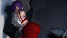 3D BBW Asian milf naked her huge boobs got her wet pussy fucked so hard