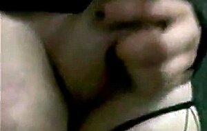 Goth boy strip tease