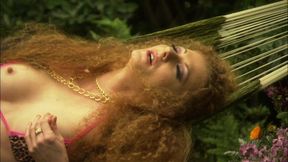Ginger MILF with big tits gets fucked outdoors