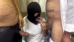 yuri gaucho - puto sub encarando dois dotadoes - dois ursos fodendo um puto paulistano
