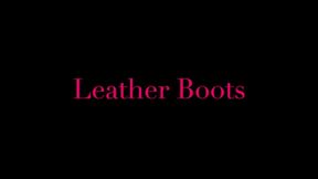 Leather Boot Worship- wmv