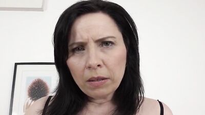 Naughty mature woman is fucked in the ass by a hung black man