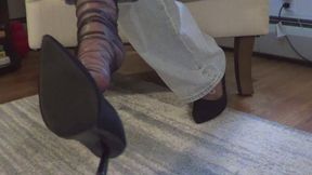 3 clips of her Flirty Feet