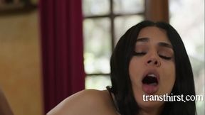 Nasty Trans StepDaughter Ass To Mouth - Eva Maxim