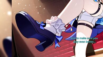Furina’s feet tease you for this special hentai show