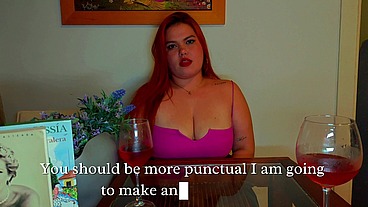 Premiere Chapter 2 of my porn series "My hot neighbor" I'm late for my job interview and I must convince my new boss.