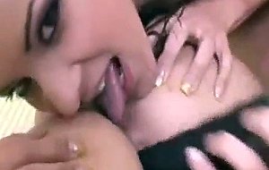 Lesbian babes doing naughty things in the bathroom