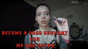 MISTRESS NYX - BECOME A GOOD SERVANT FOR ME AND SATAN