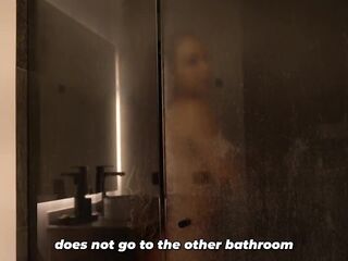 Why are u doing this? Stepson leaves his stepmother stripped in the shower