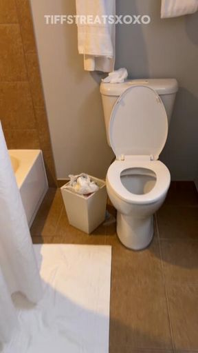 Peeing in the shower naked!