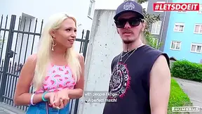 Gabi Gold In Big Boobs German Teen 18+ Rides A Huge Cock In The Car Back Seat