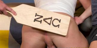 NEIGHBOR PASSWORD - Justin Mathews & Evan Knoxx Oraled and Fucked Trevor Brooks in a Pledge Ritual