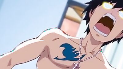 Juvia and Gray in Fairy Tail XXX - A steamy, hairy, and wild hentai sexcapade!