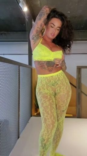 Christy Mack strip tease