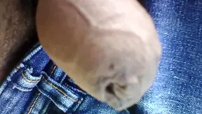 Desi unsure guy fingering his dick before a party