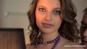 barely legal teen sweetie leona levi sucks and fucks his dick for loads of cum gp836