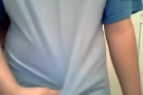 Two Friends Jerking Eachother Gets Interupted