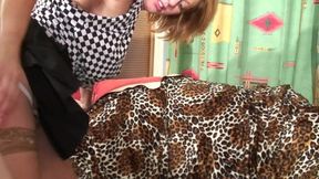 A 24 Yo Busty Babe Gets Double Teamed