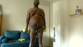 Naked Gay Workout