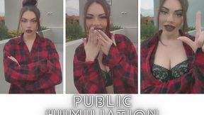 Public Humiliation JOI Sabina Rouge