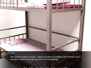 Lancaster Boarding Abode 1 - Game Intro Ryan Meets Chloe & Feels Her Large Tits