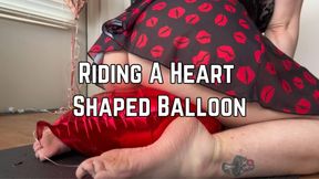 Humping Heart Shaped Balloon