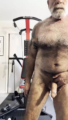 Naked BowFlex Workout Leads to Cumming