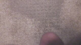 Strength Peeing on my Guest room Walls and Carpet (With Slow Movability Replay)