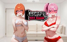 Escape the Sex Room Gameplay Part 1 - Bestfriend's Blowjob