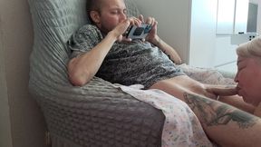A friend jerks me off and my dick sucks