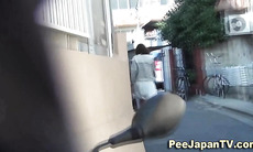 Japanese streetside piss