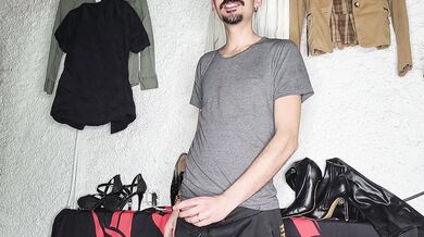 My mother's friend makes me dirty and wants it in her ass