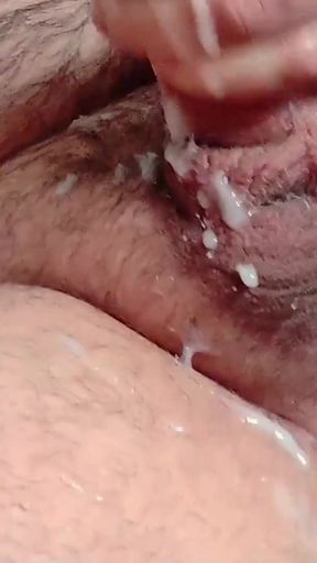 Thick Daddy Bear Cums Hard and Loud - SlugsOfCumGuy   Clip 1