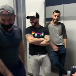 Roxas fucked raw by Douglas and his friend