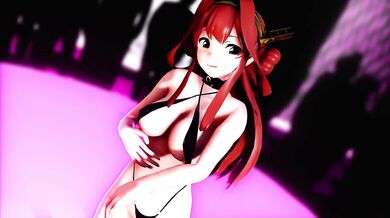 Pink Cat Hentai Music Video 3D