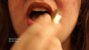 brown lipstick fetish