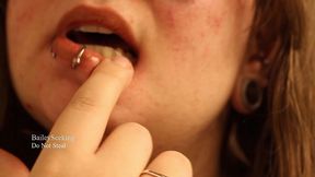 brown lipstick fetish