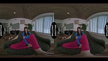 UP CLOSE VR - Lexi Luna Teases Her Big Tits And Bare Feet Before Hot POV Hardcore Fuck