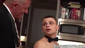 Marcus Rivers Gets Dominated by Vet Dom Killian Knox in Hot BDSM Threesome – 18+