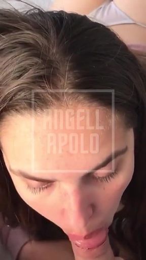 I Caught My Stepbrother Jerking off and He Called Me to Help Him Cum Part 1