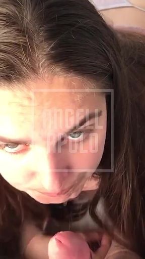 I Caught My Stepbrother Jerking off and He Called Me to Help Him Cum Part 1