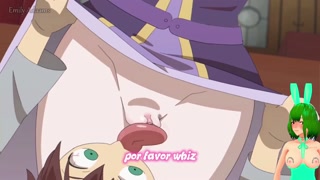 Beautiful witch Kazuma gets fucked hard at the higher magic school