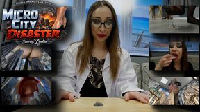 Micro City Disaster - Lydia - POV - MEGA Giantess - Micro Cities - Crush - Vore - SFX