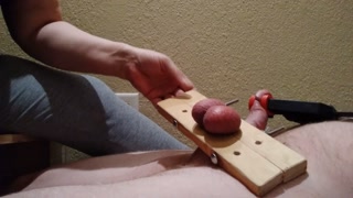 Friday ballbusting part 2. Clamp